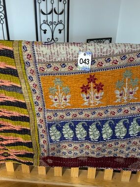 K43 Reversible Twin Kantha